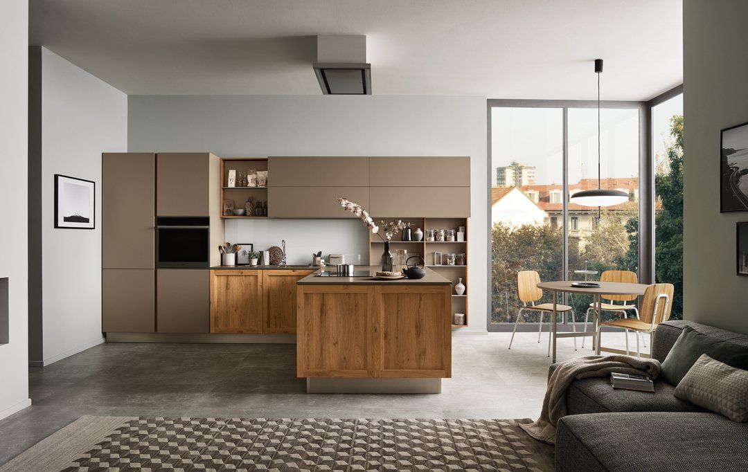 Cucine moderne a Milano: cucina in legno