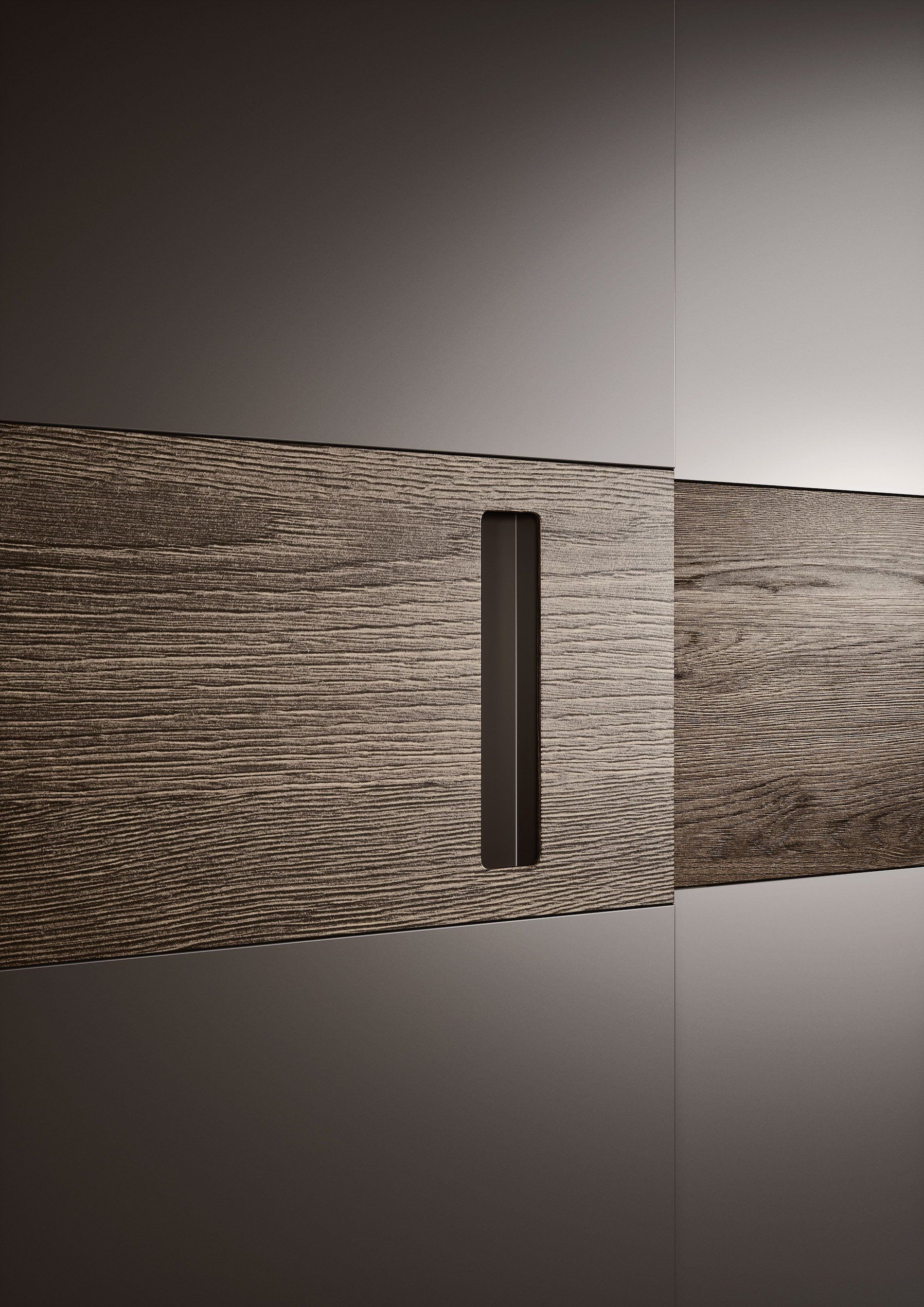 armadio con ante in legno