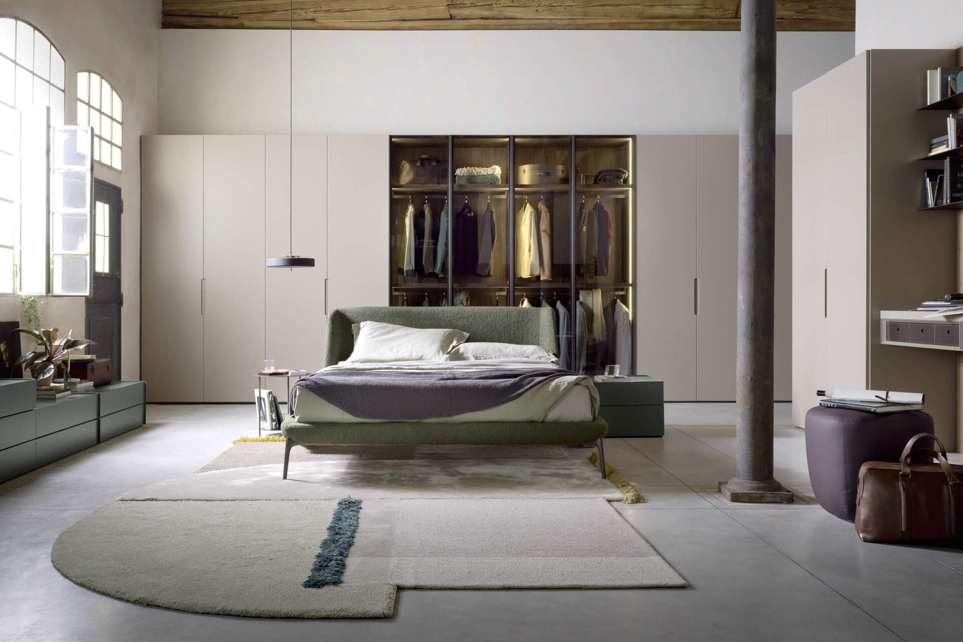 progetti camere da letto milano