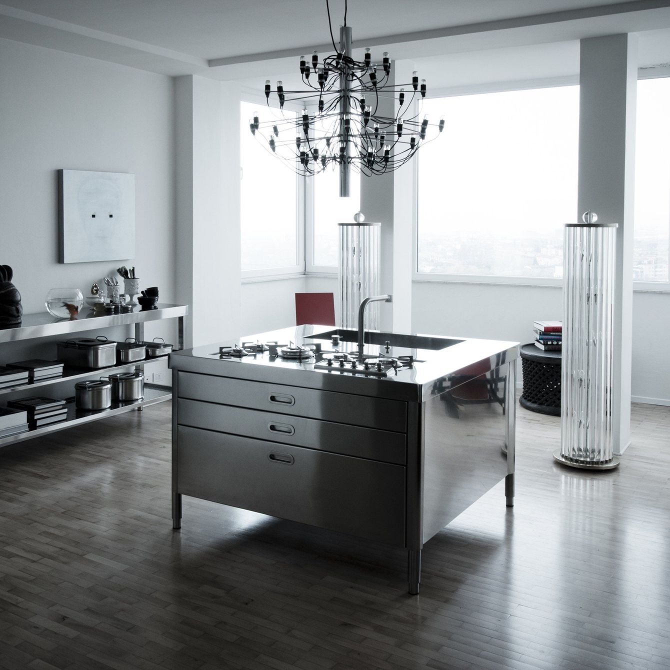 Cucine moderne a Milano: alpes inox
