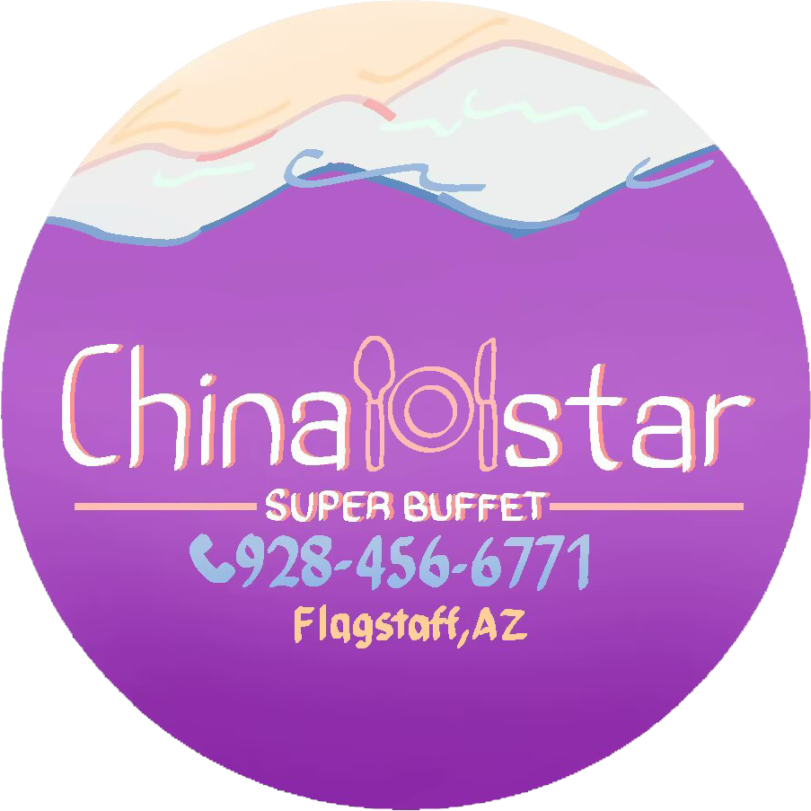 China Star Super Buffet logo with red star and text on white background