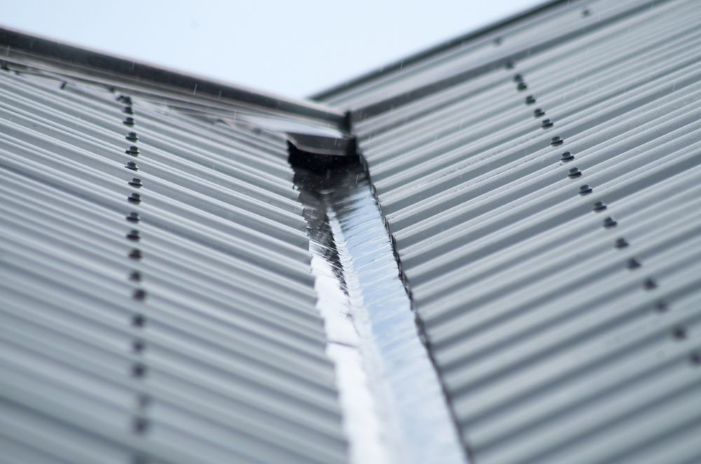 Gray Corrugated Roof — Experienced Roofer in Sunshine Coast, QLD