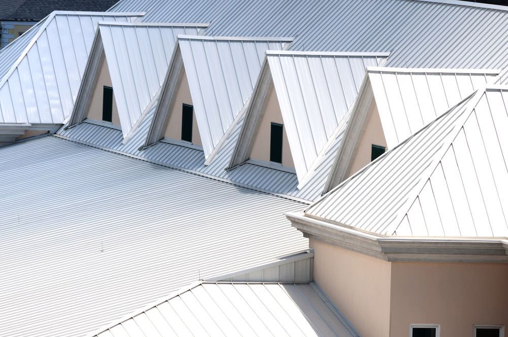Triangular Shaped With Metal Roof — Experienced Roofer in Toowoomba, QLD
