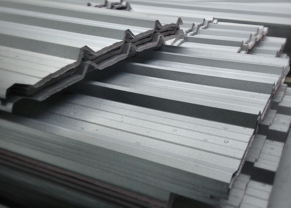 Chimney On Flat Metal Roof — Experienced Roofer in Dalby, QLD