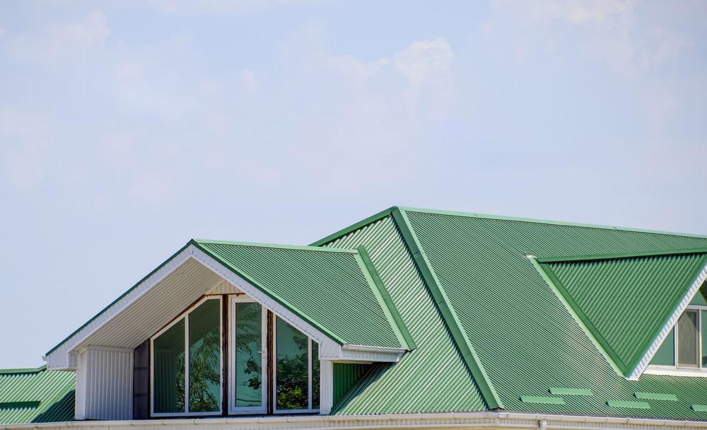 Green Metal Roofing — Experienced Roofer in Rangeville, QLD