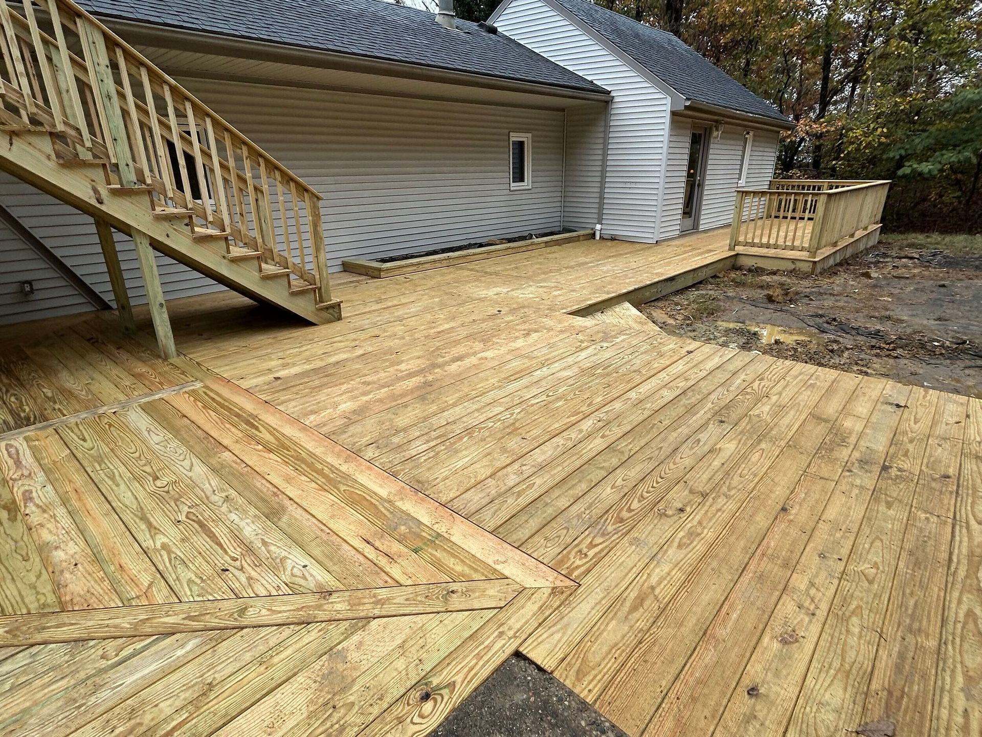 Wood Deck Installs | A & S Construction | Louisville