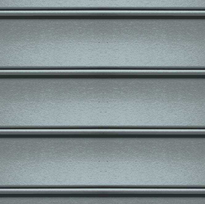 A close up of a gray metal shutter with a seamless texture.