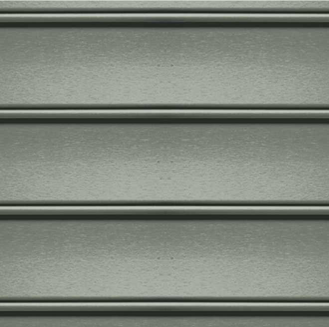 A close up of a gray garage door with a seamless texture.