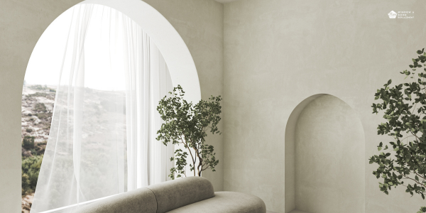 Faux arched windows by Five Seasons windows and doors