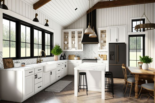 Stock photo illustrating home window and door improvements