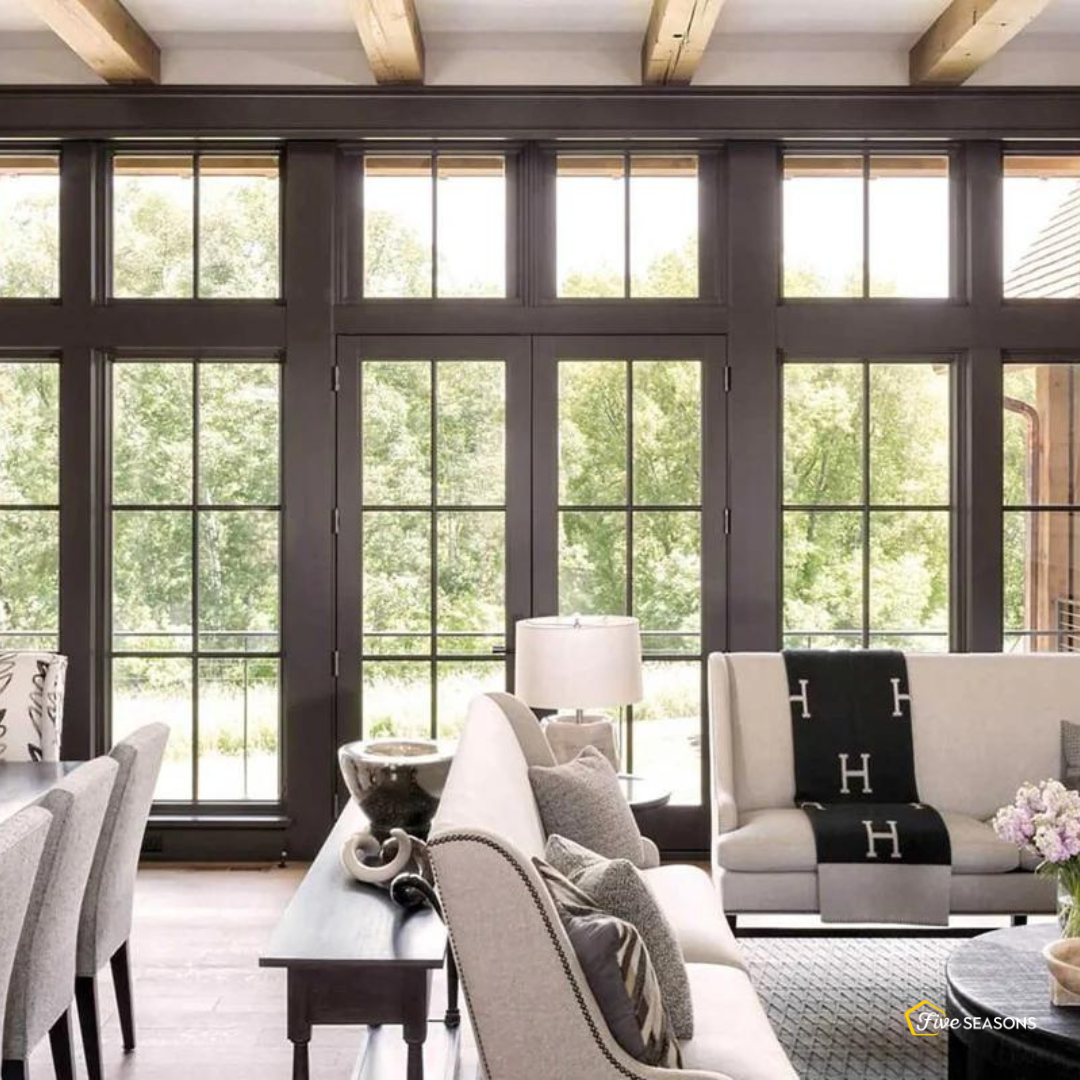New Marvin windows installed by Five Seasons
