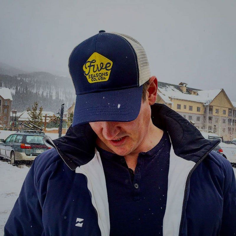 Five Seasons Windows and Doors team member wearing branded hat