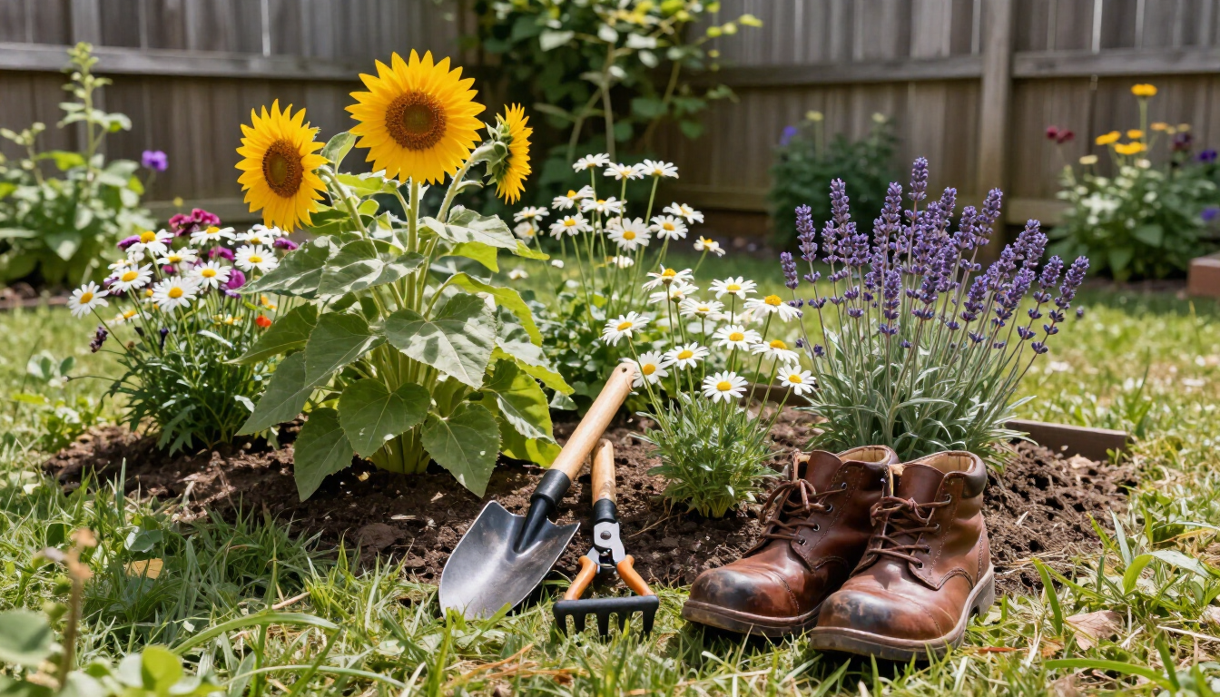 Gardening feet