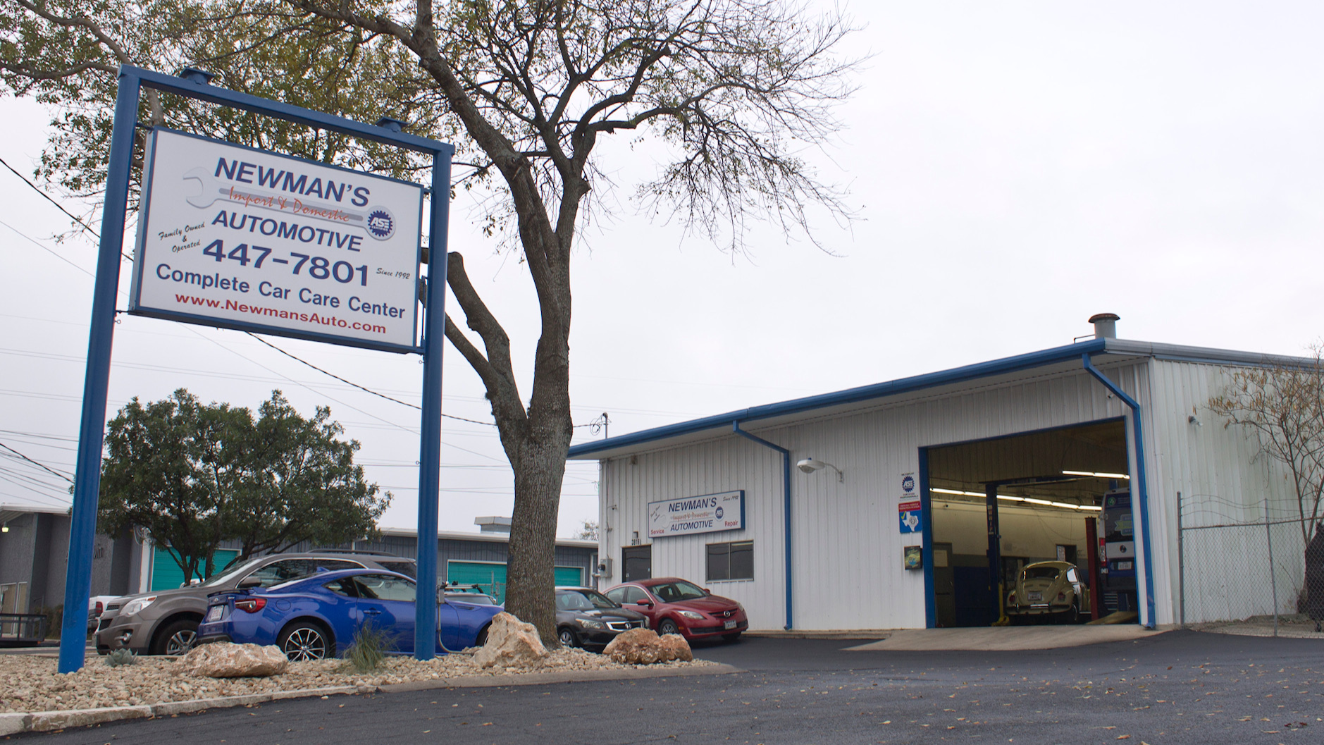 Auto Shop Exterior | Newman's Automotive