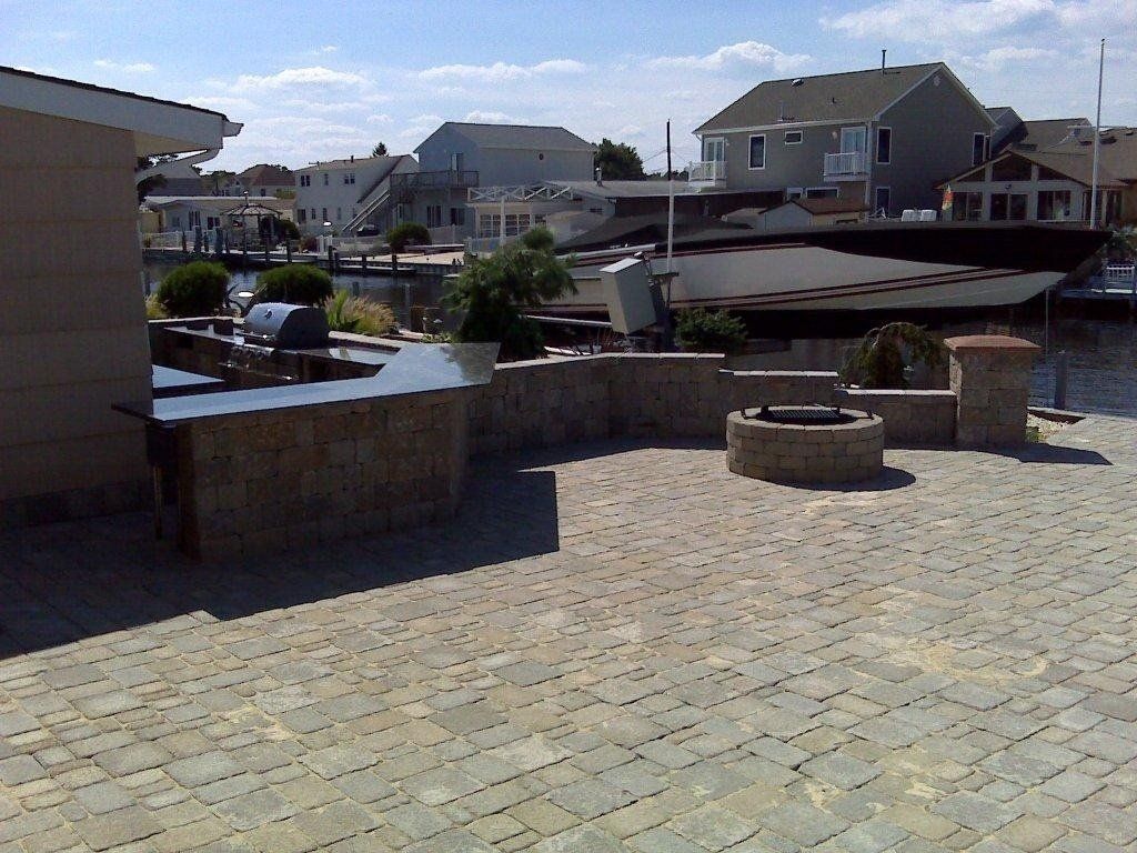 After Brick Paver Patios — Tenafly, NJ — DeCarlo Landscaping Design