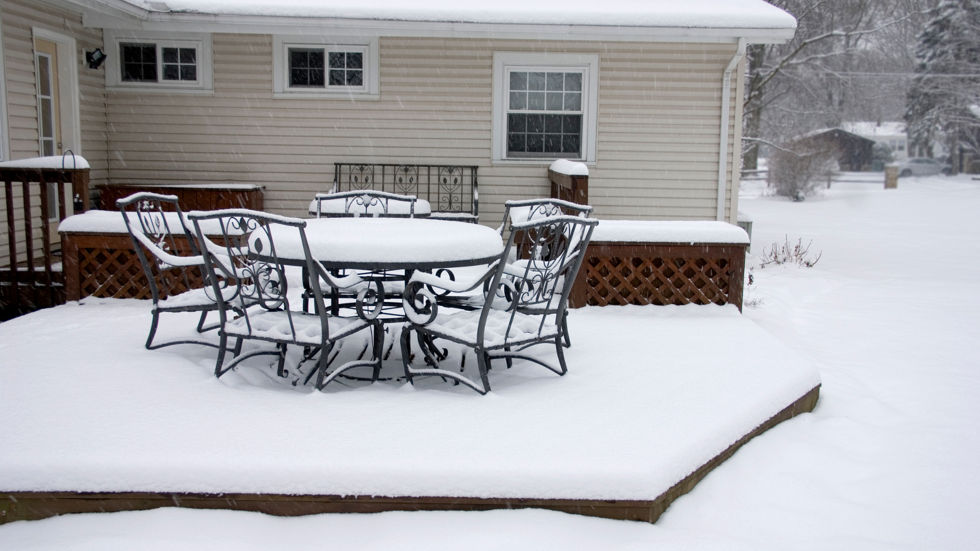 winterize deck