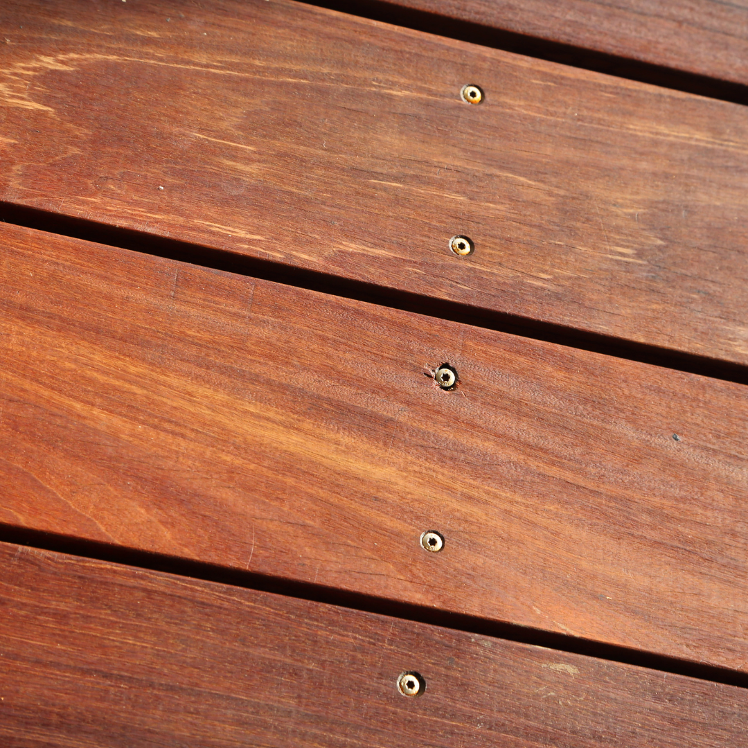 wood railing