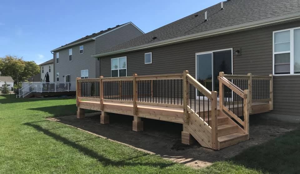 mn wood deck