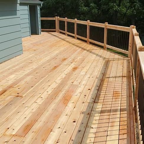 wood deck