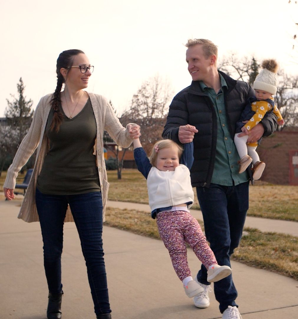 Dr. Robinson and his family outside | adult and pediatric dentist near Lynnwood WA 98036