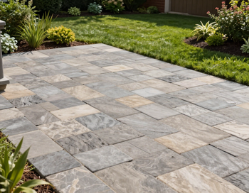 Hardscape patio project