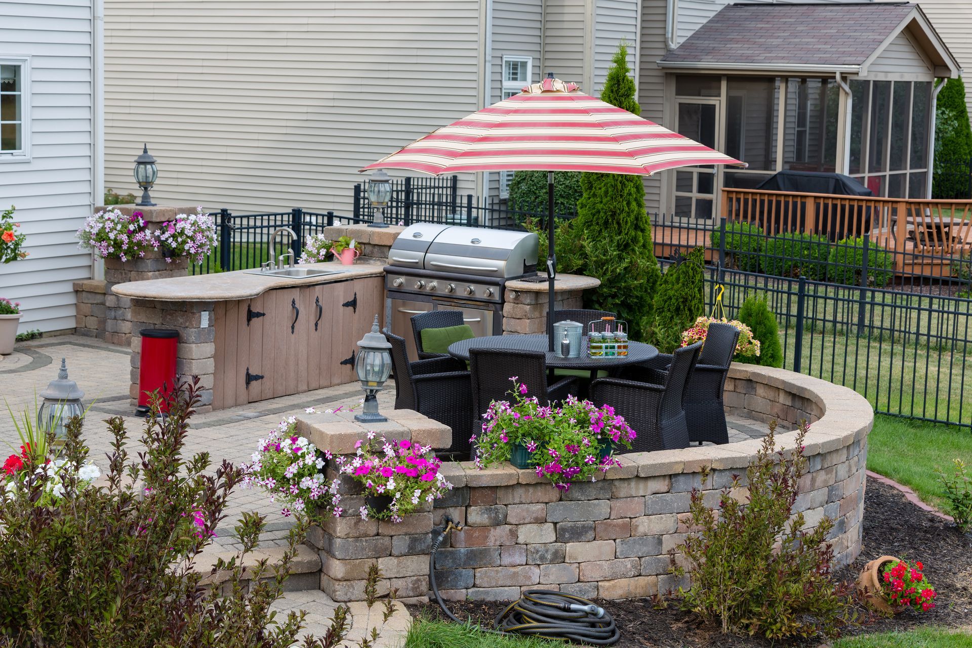 Hardscaping project in Jacksonville, Oregon