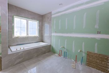Finished bathroom remodel