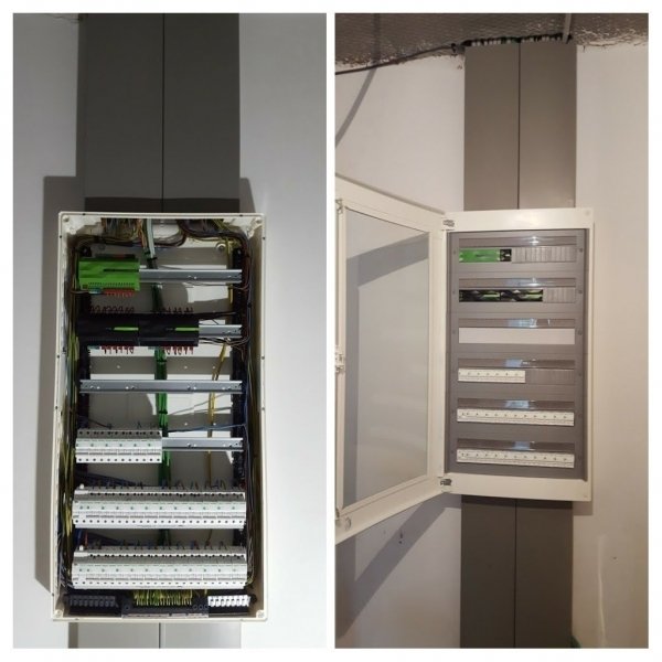 Loxone domotica huisautomatisatie
Zekeringskast Nieuwbouw
Hulshout