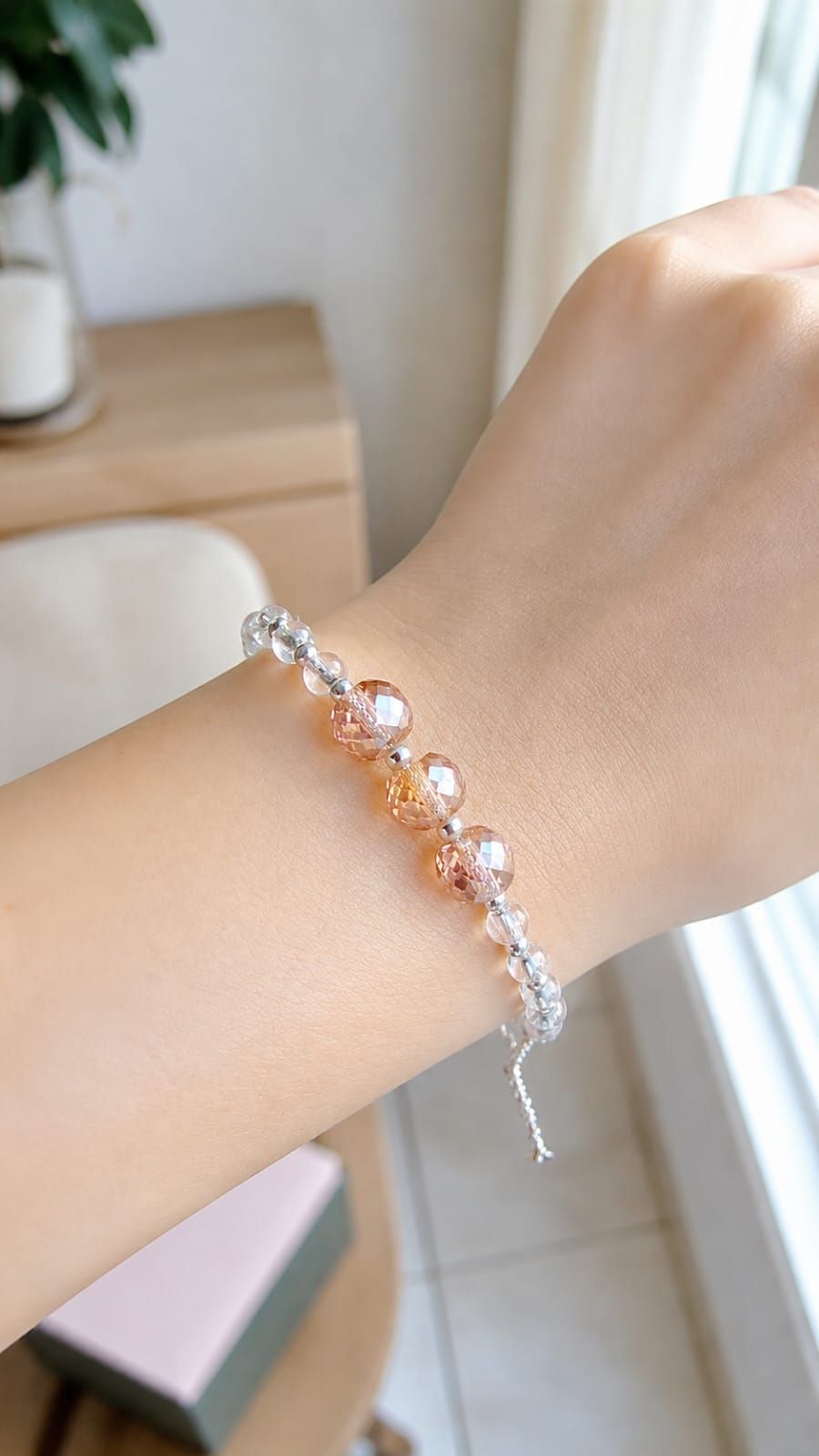 Pulsera Rosé Cristal