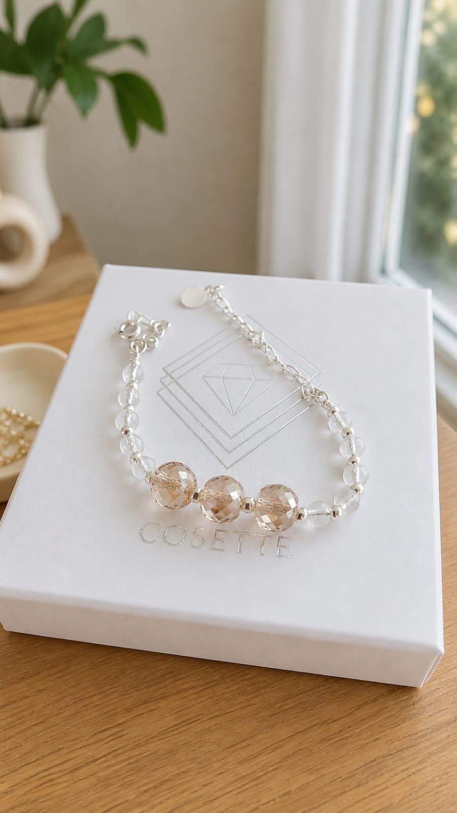 Pulsera Rosé Cristal
