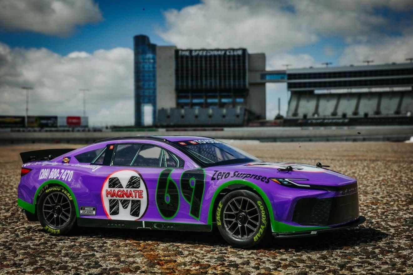 Magnate custom branded RC NASCAR car