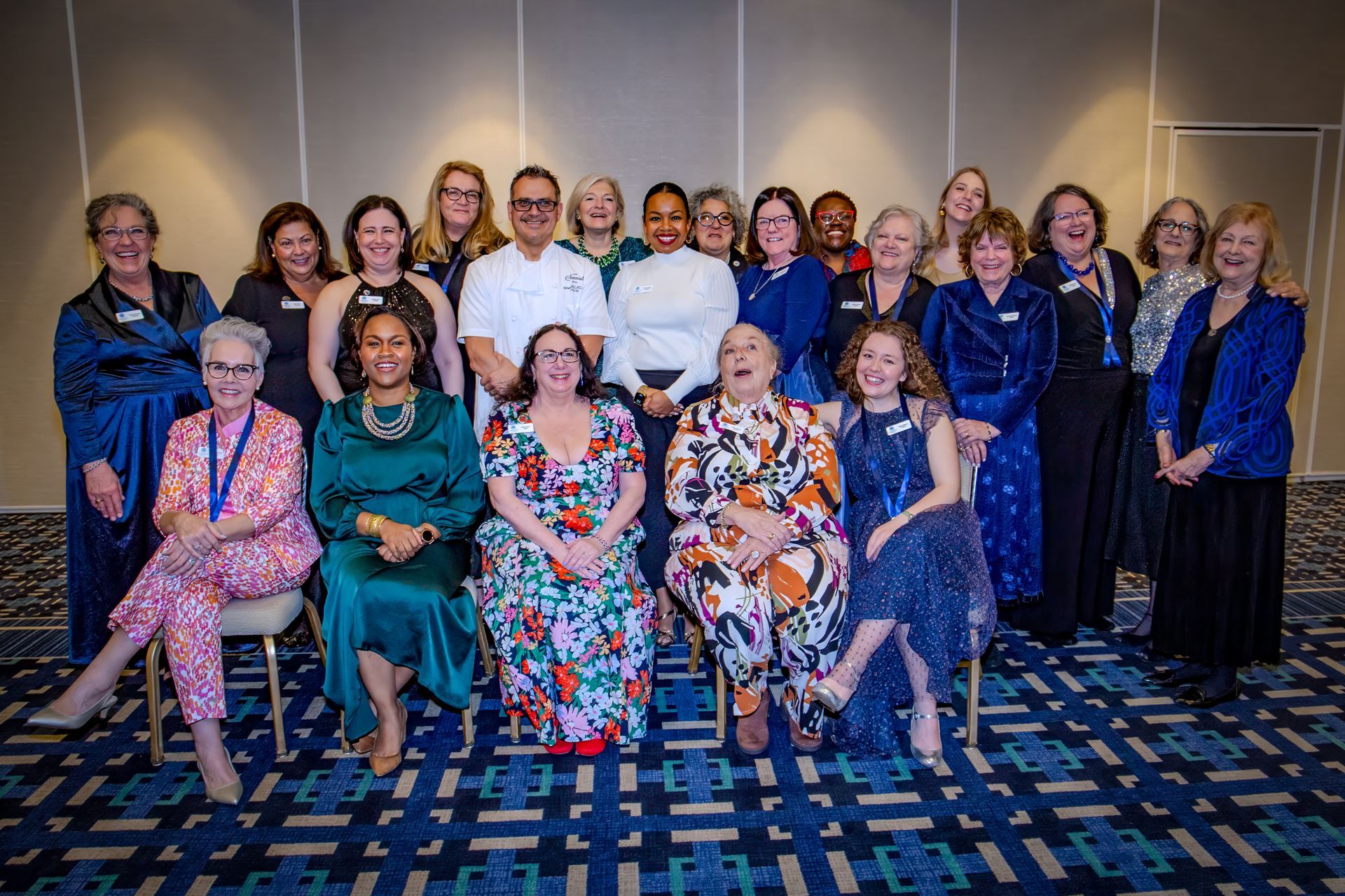 Corporate event photography with professional lighting in Massachusetts