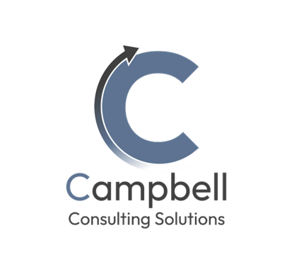 Campbell Consulting Solutions logo with a blue C and arrow icon
