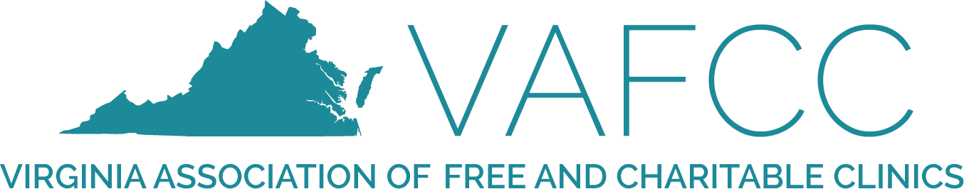 Logo for Virginia Association of Free and Charitable Clinics.