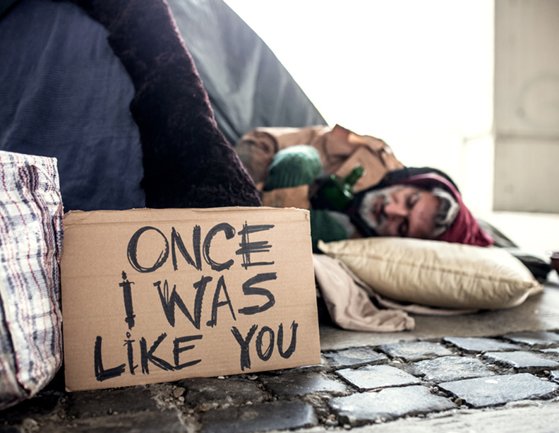 Homeless person