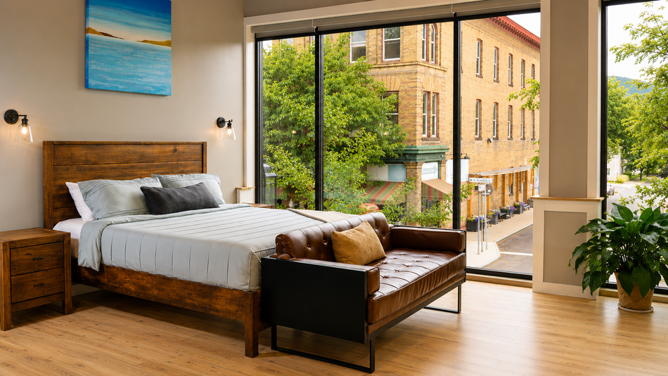 Franklin King Bed Full View