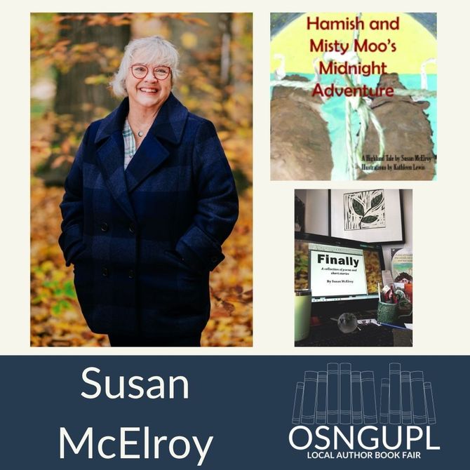 Finally sharing space with local authors for weekend at the Owen Sound Public Library