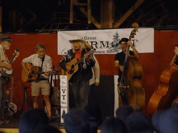  Live music at The Great Vermont Barn Dance Show hosted at Isham Family Farm.