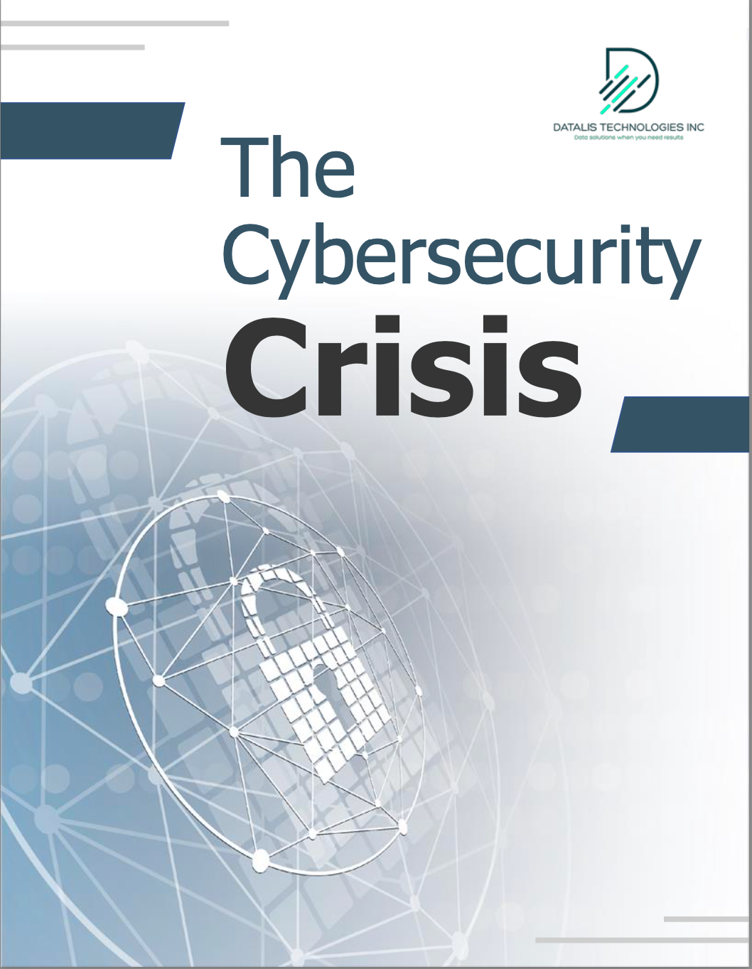 The cover of a book titled the cybersecurity crisis.