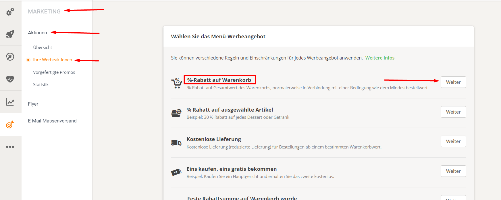 Screenshot der Benutzeroberfläche einer Website mit Navigationsbereich und einem Abschnitt mit dem Titel „Willkommen zu den Pool-Anforderungen“.