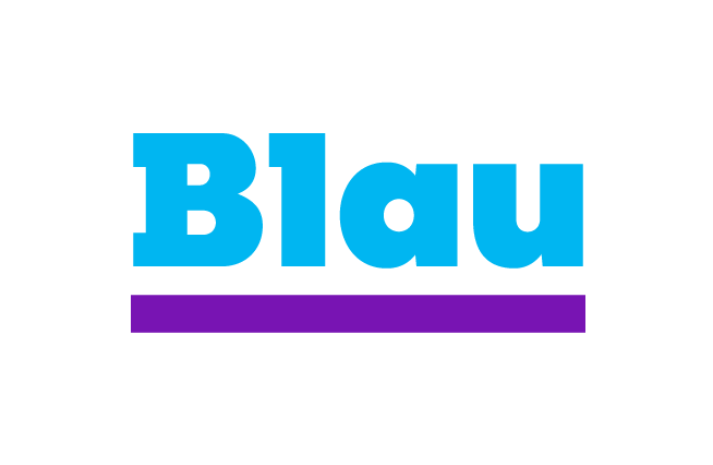 Blau 