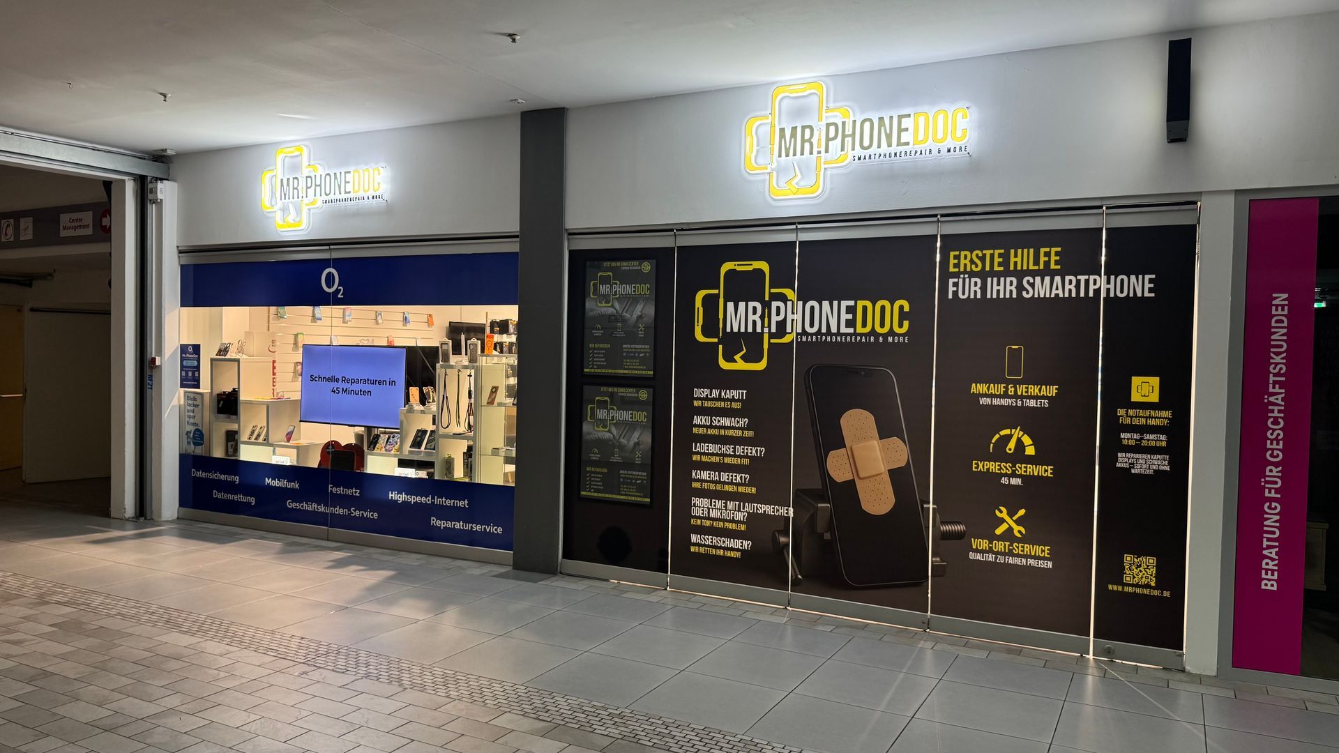 Ein Bild von Mr.PhoneDoc im Einkaufszentrum