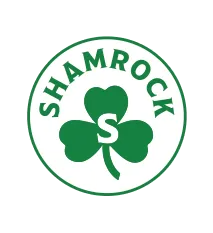 Shamrock commercial cleaning logo
