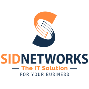 Logo for SID NETWORKS: an orange and blue