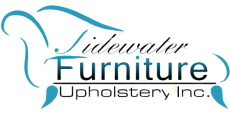 Lidewater Furniture Upholstery, Inc. logo in teal and gray