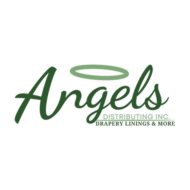 Logo for Angels Distributing Inc. with green