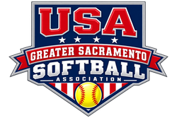 Greater Sacramento Softball Leagues Logo