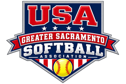 Greater Sacramento Softball Leagues Logo