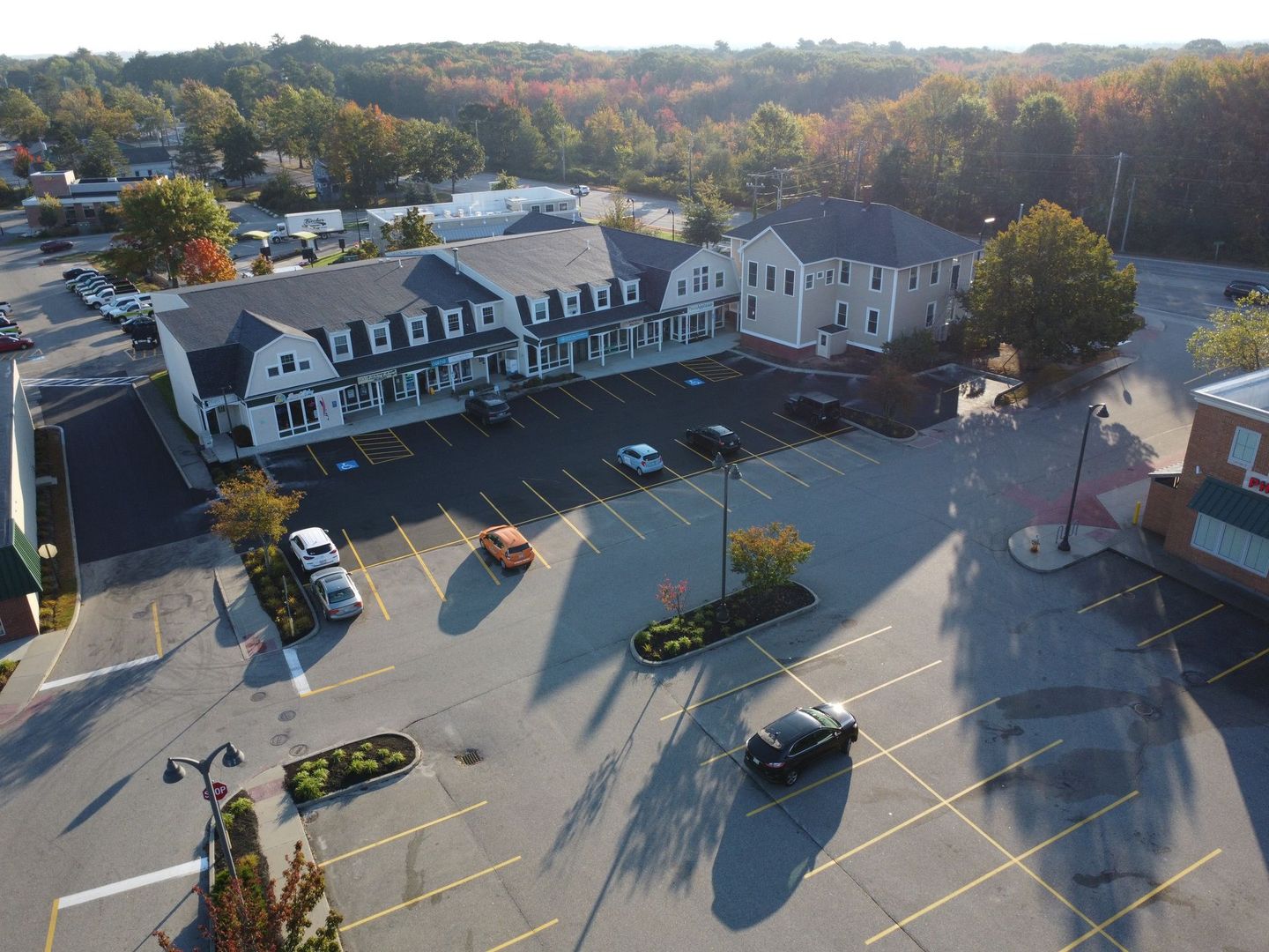 Gated apartment complex