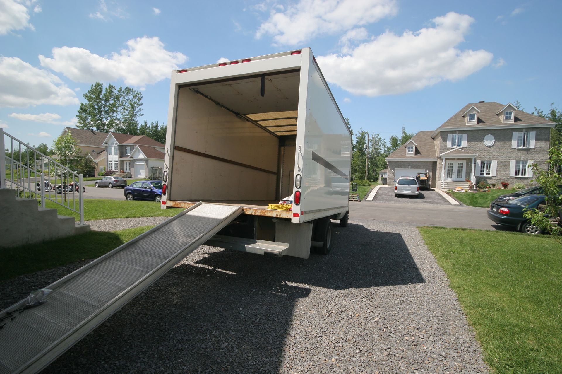 Van Full of Moving Boxes and Furniture — Carlsbad, NM — E-Z Moving & Storage